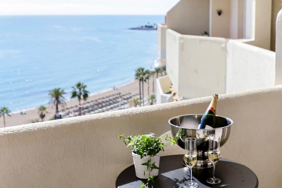 Apartament Direct Sea View- Bilbil Sunrise! Benalmádena Zewnętrze zdjęcie